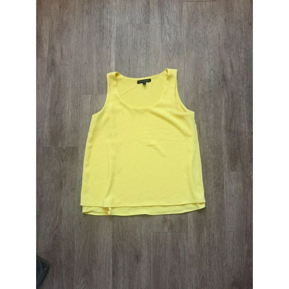 Banana Republic Yellow Layered Tank size XS